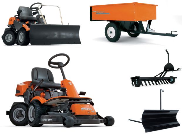Sekačky: ridery a příslušenství (HUSQVARNA) Sekačky: ridery a příslušenství (HUSQVARNA)