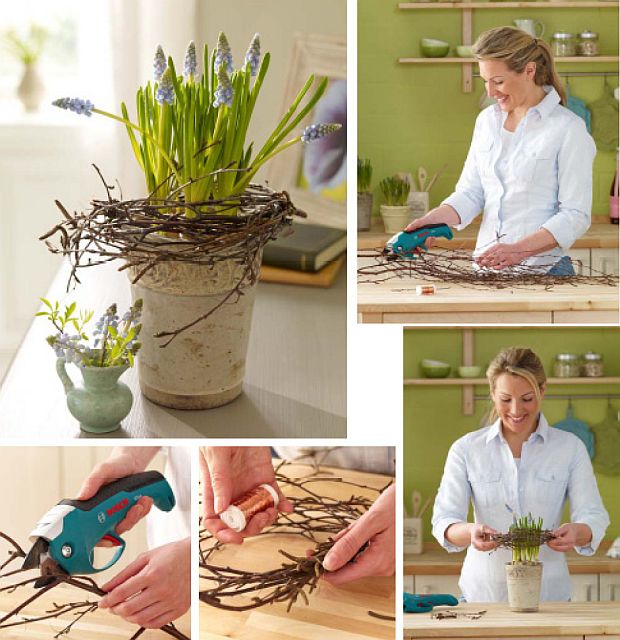 CISO, akumulátorové Li-Ion nůžky - ukázka použití v domácnosti (BOSCH)